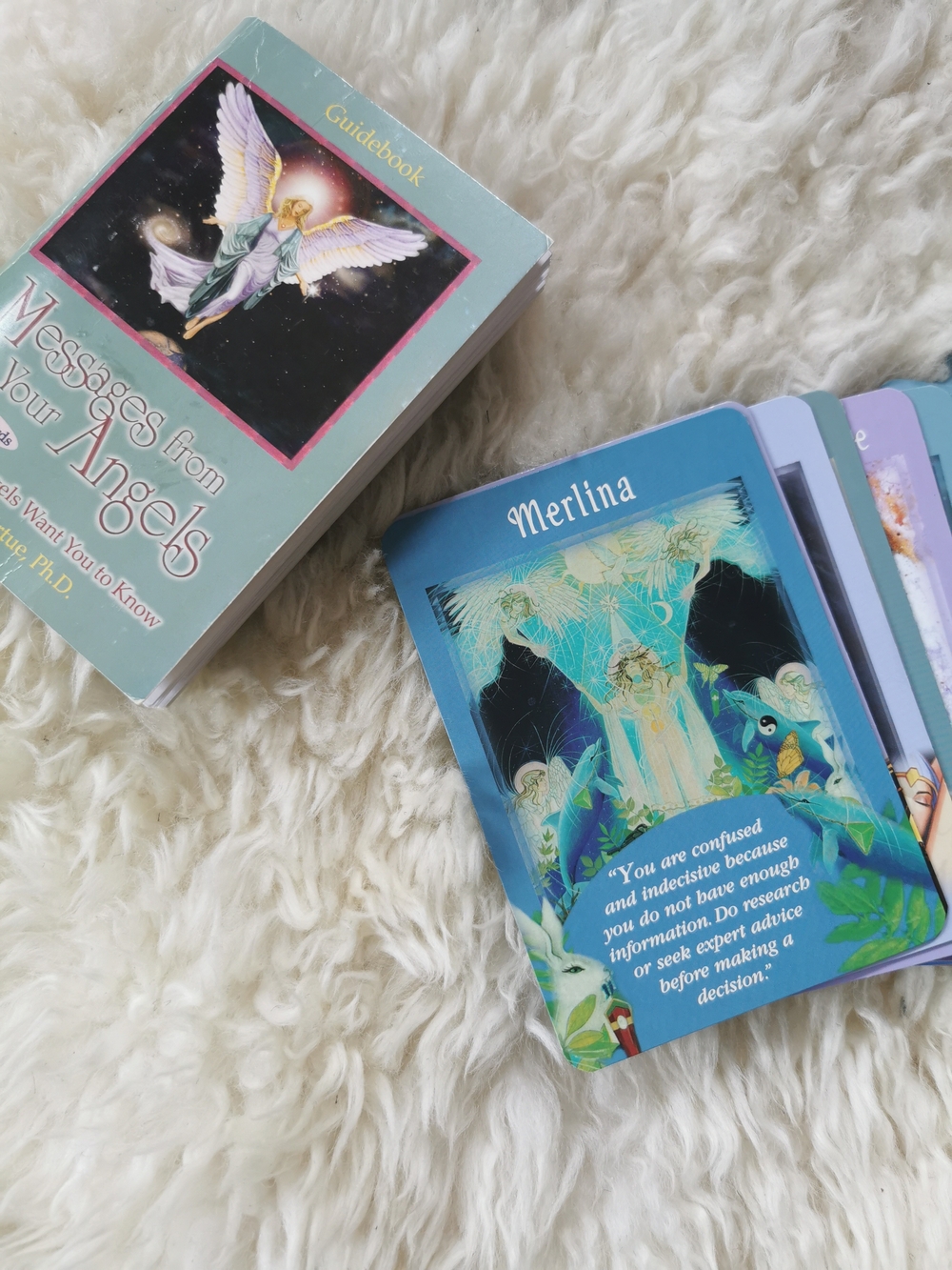 Messages From Your Angels Oracle Card Deck - Blue & Teal Cards